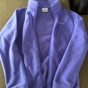 GIRLS fleece Columbia jacket